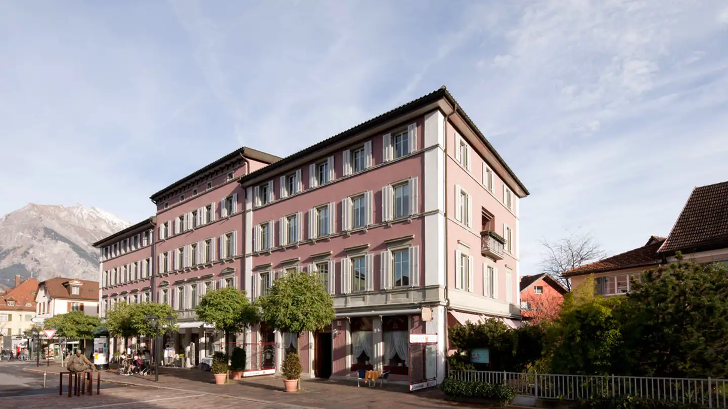 Spazio pubblicitario in affitto - Bartholoméplatz 3, 7310 Bad Ragaz