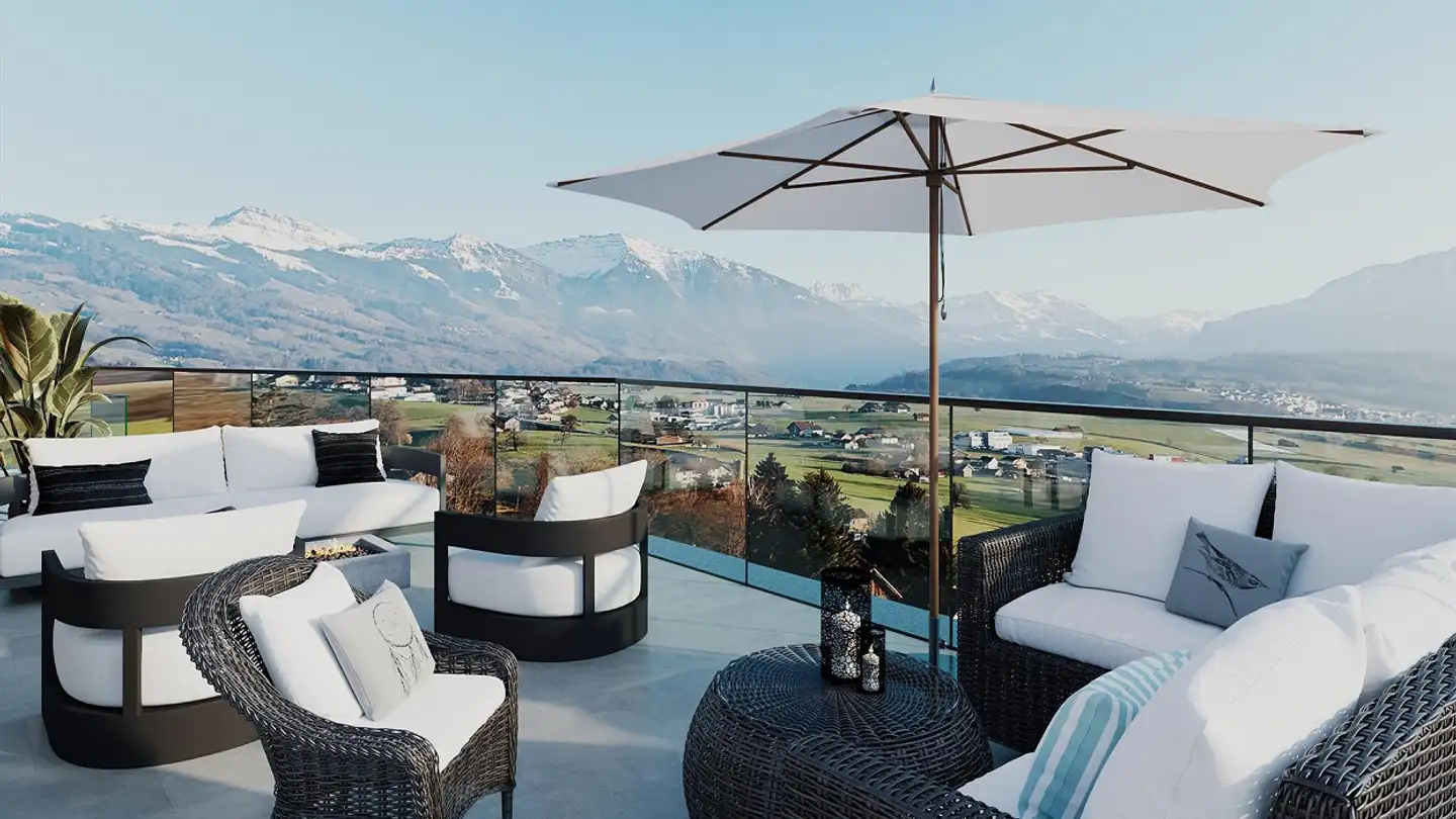 Appartement à vendre - Frohe Aussicht 1, 8730 Uznach - Photo 2