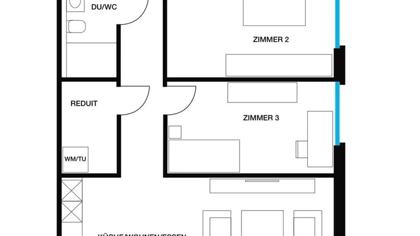 Apartment for rent - Baslerstrasse 33b, 4665 Oftringen - Photo 2