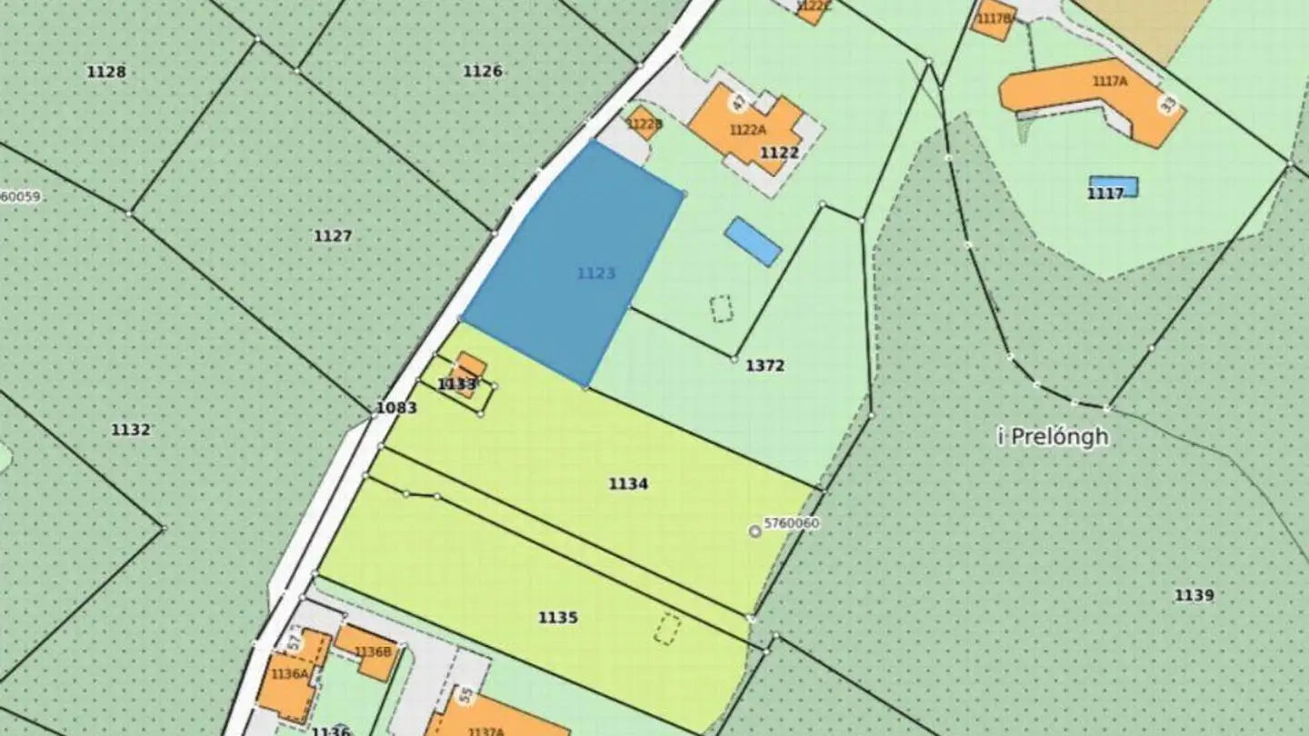 Constructible plot for sale - Via Prelongo, 6984 Pura