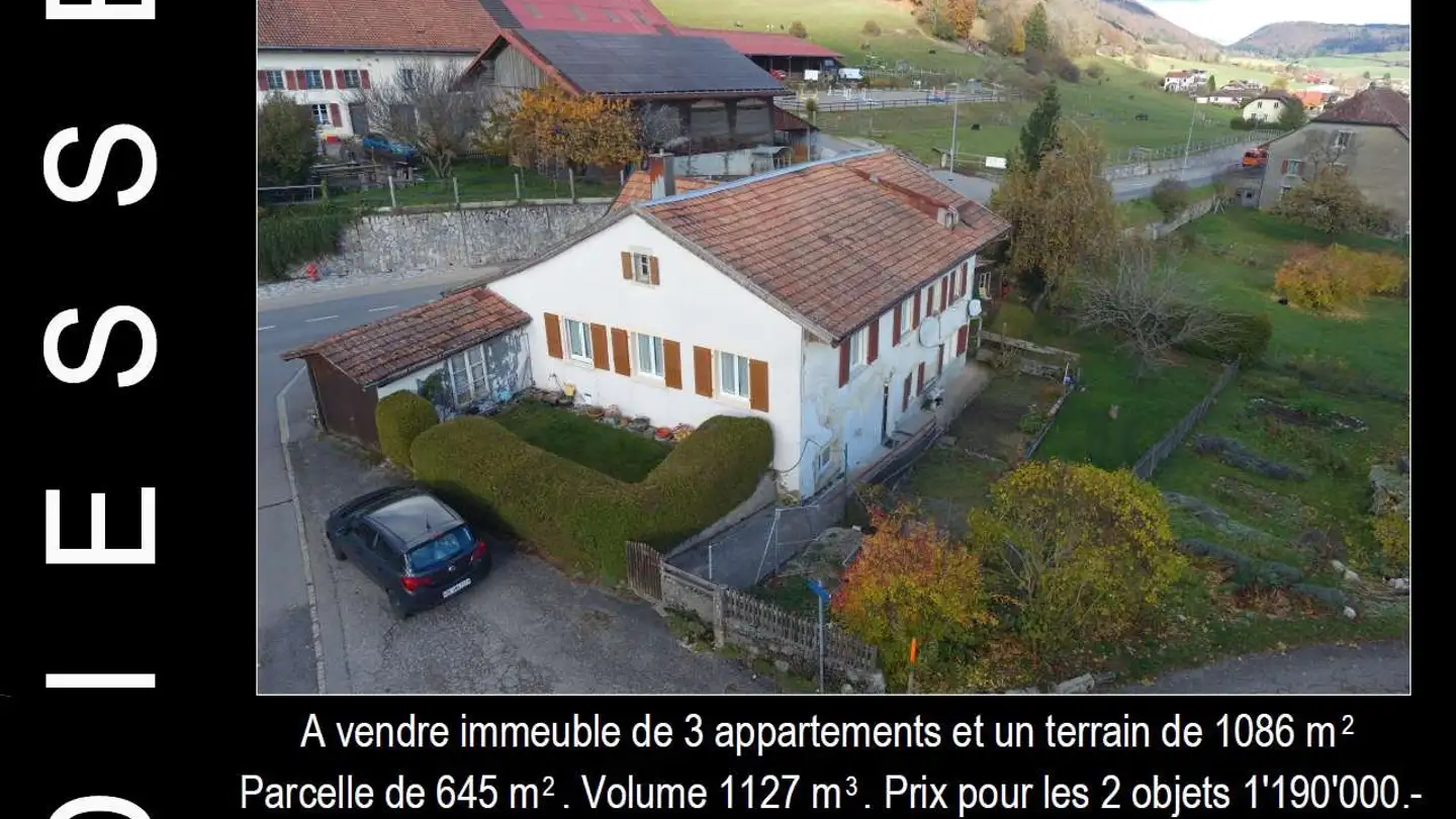 Single house for sale - Route De Lamboing 14, 2517 Diesse