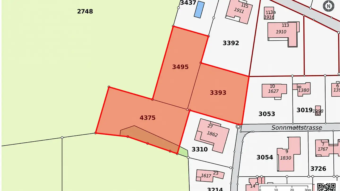 Terrain constructible à vendre - Alpenstrasse 27, 9320 Arbon