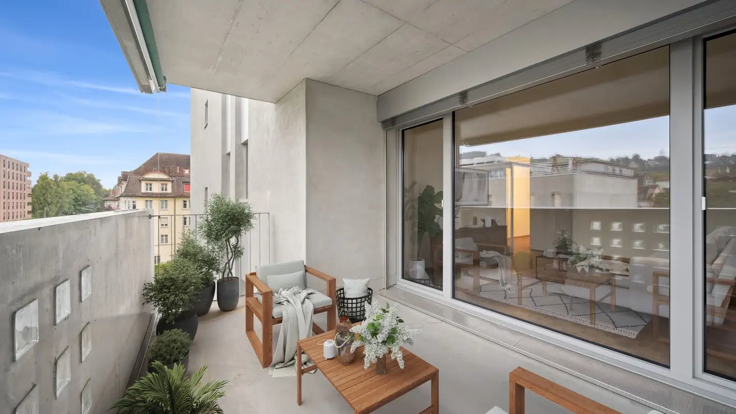 Wohnung mieten - Vonwilstrasse 51, 9000 St. Gallen
