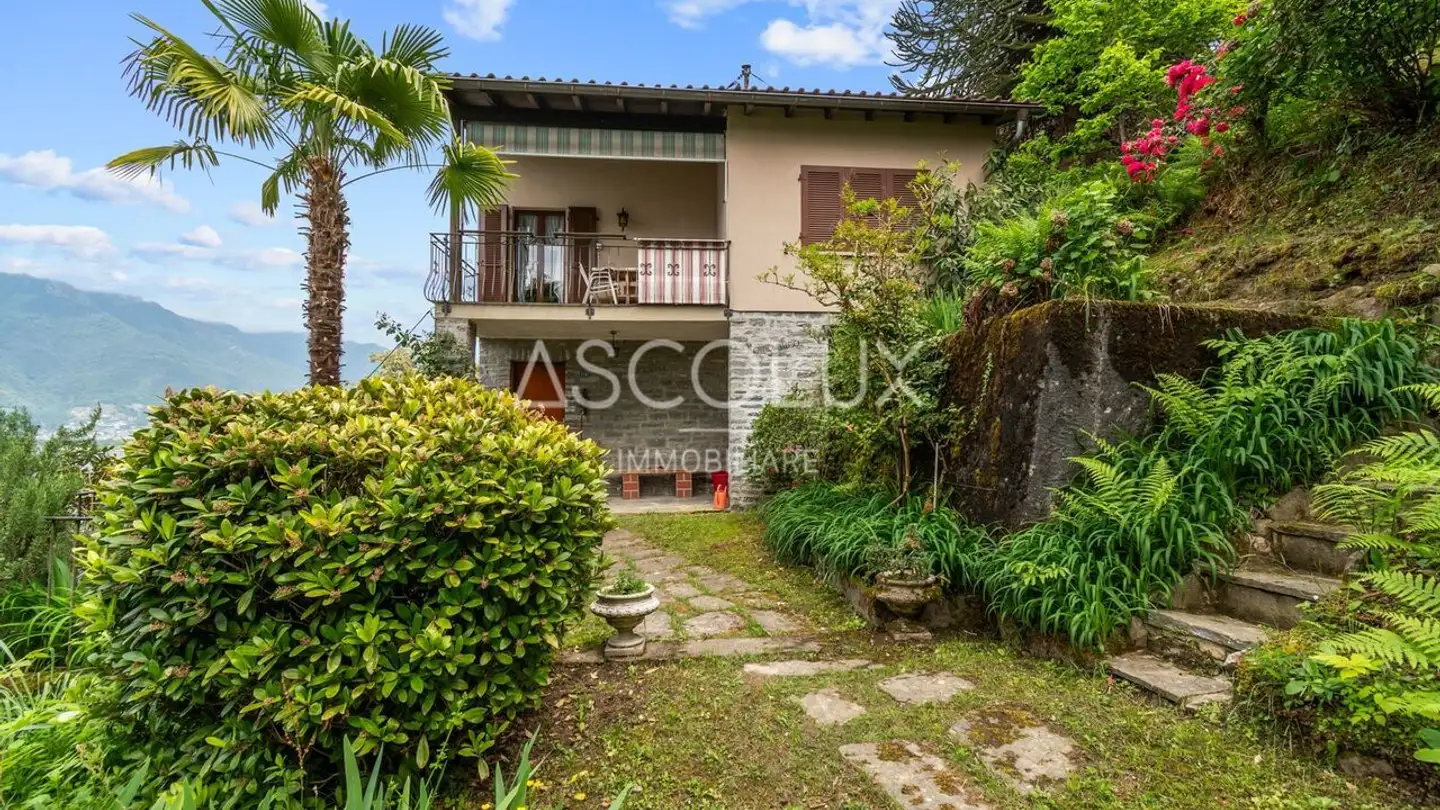 Maison individuelle à vendre - Via Cantonale 119, 6574 Vira (Gambarogno)