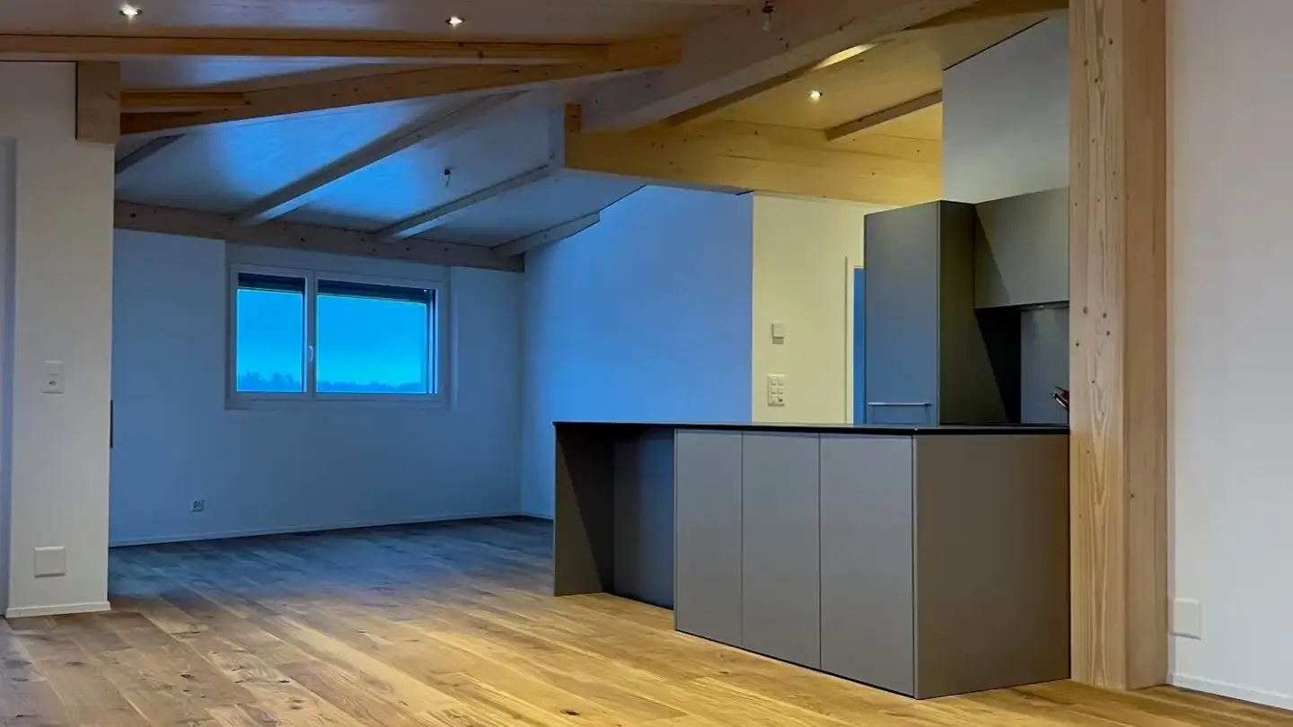 Attic flat for rent - Obermattli 4, 1736 St. Silvester - Photo 4