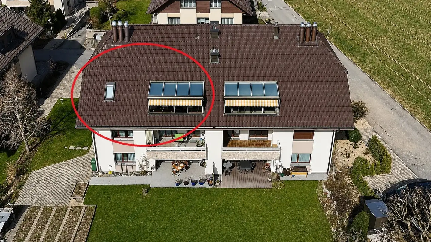 Dachgeschosswohnung kaufen - Wydacherstrasse 1, 3113 Rubigen