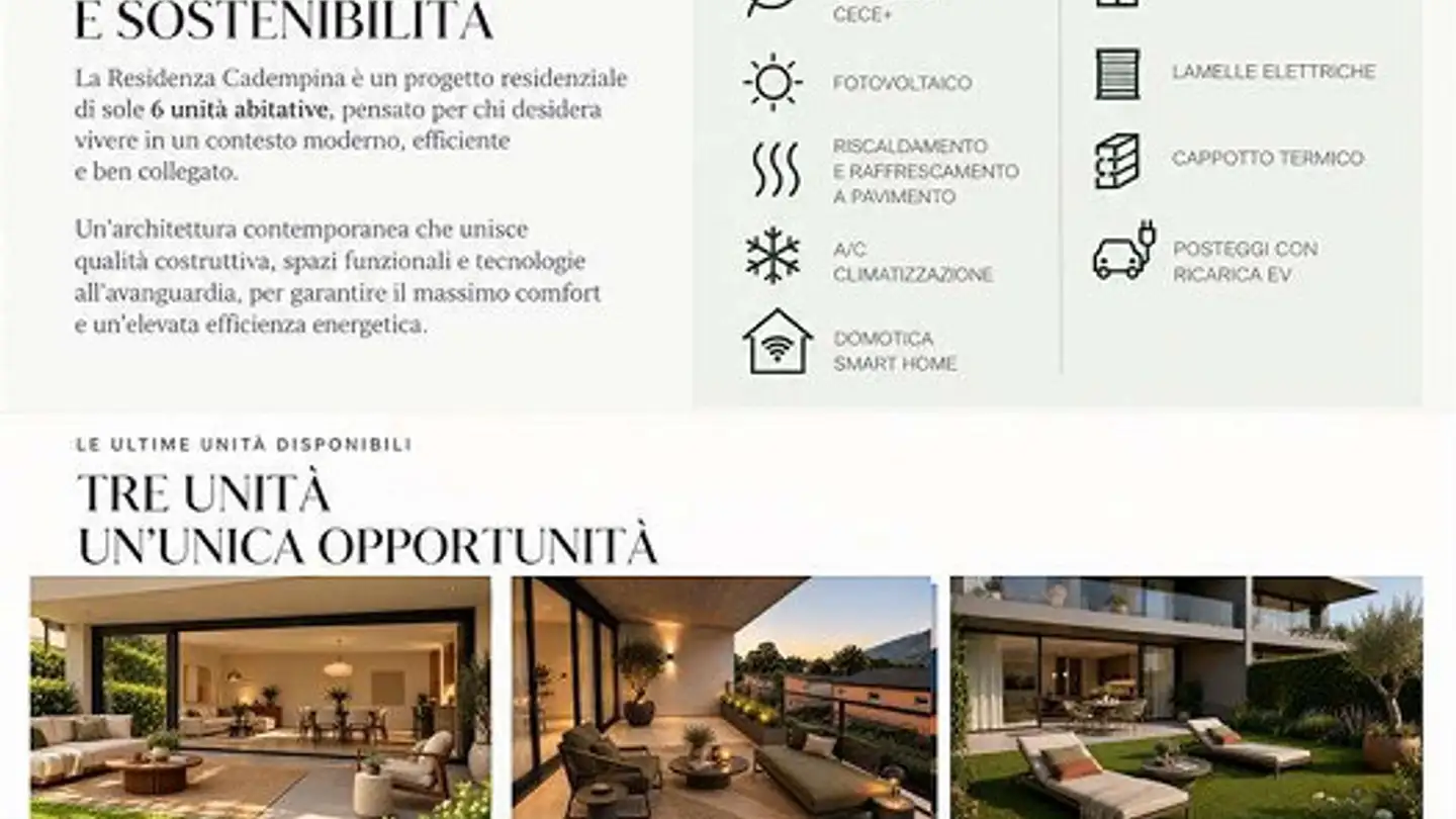 Apartment for sale - Via Cadempina, 6814 Cadempino