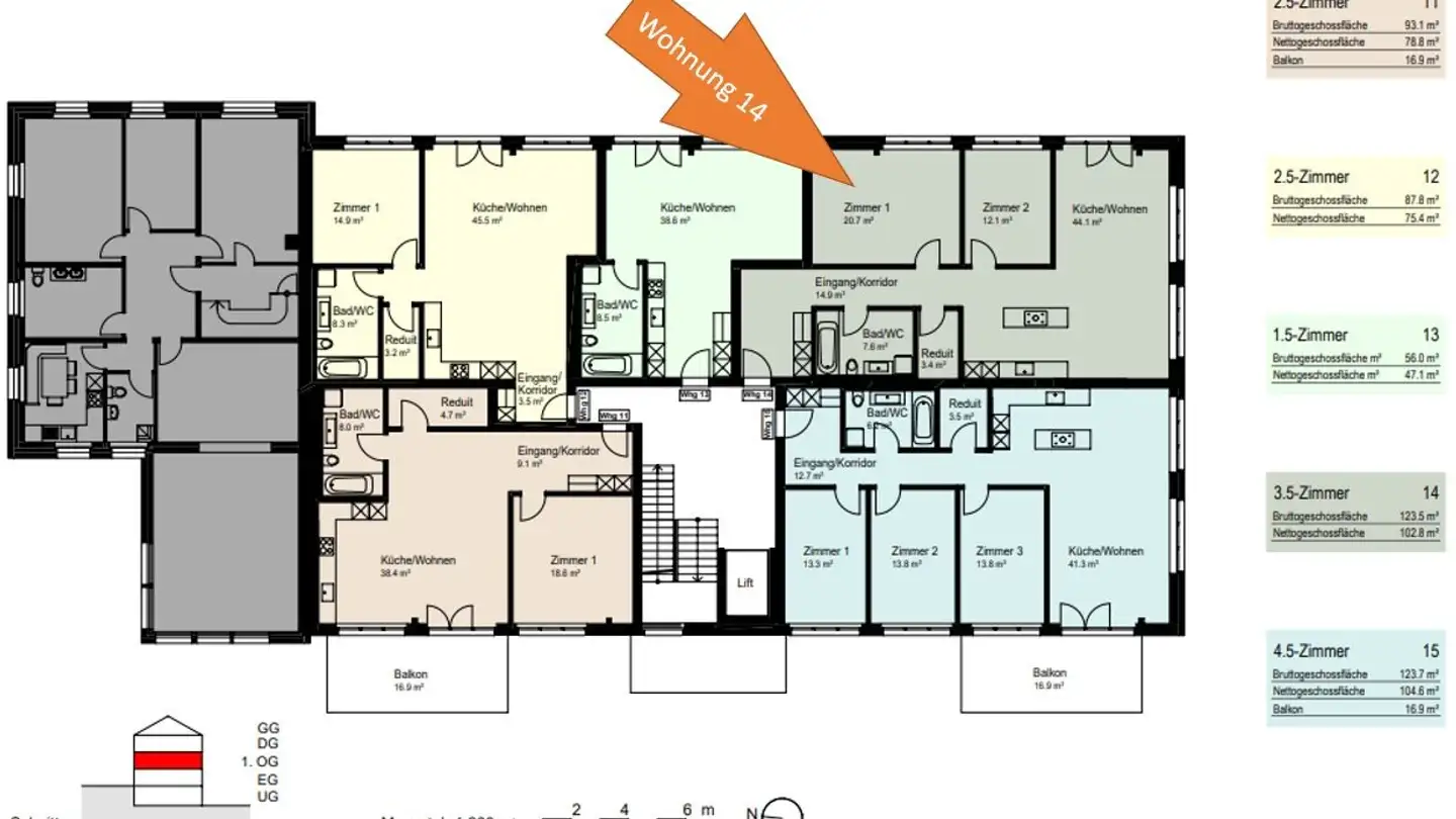 Appartement à louer - Hauptstrasse 18, 8376 Fischingen - Photo 2