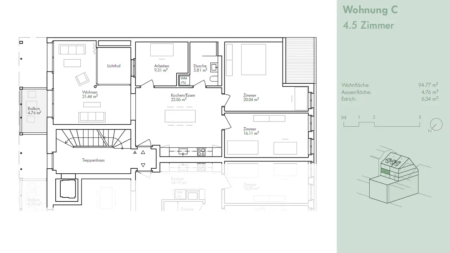 Apartment for rent - Bälliz 42, 3600 Thun - Photo 4