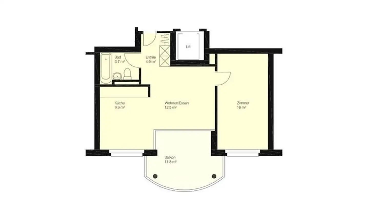 Appartamento in affitto - Hubelstrasse 16, 6012 Obernau - Foto 2
