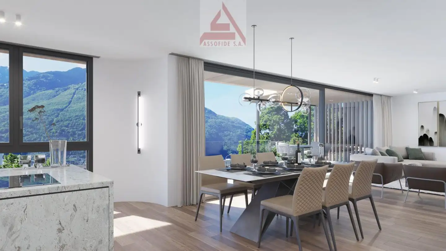 Appartement à vendre - 6648 Minusio