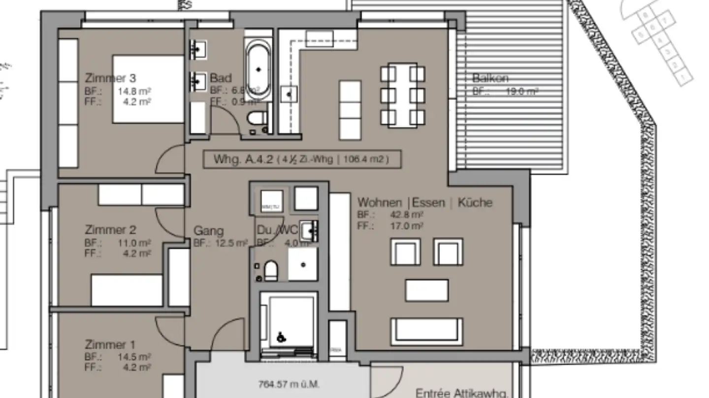 Appartamento in vendita - Ochsenweg, 9122 Mogelsberg - Foto 2