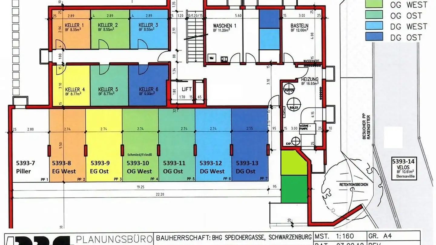 Underground parking space for rent - Speichergasse 20, 3150 Schwarzenburg