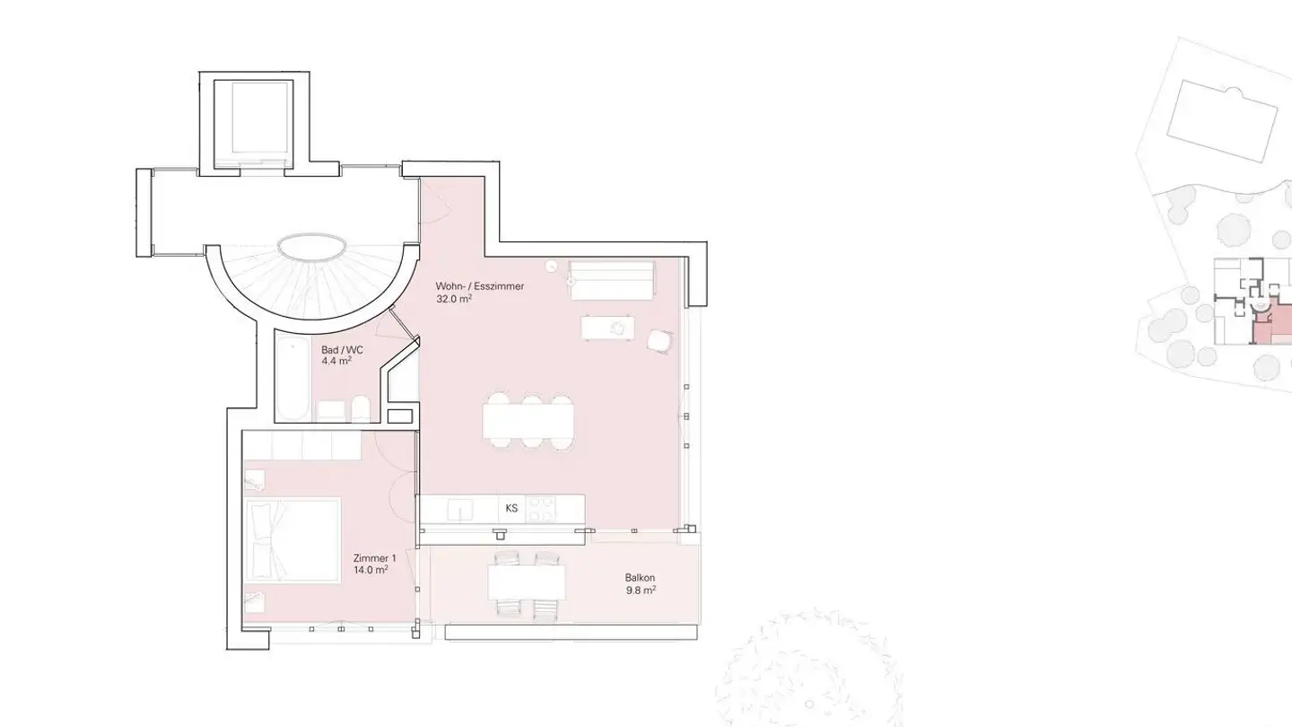 Wohnung mieten - Restelbergstrasse 86, 8044 Zürich - Foto 4