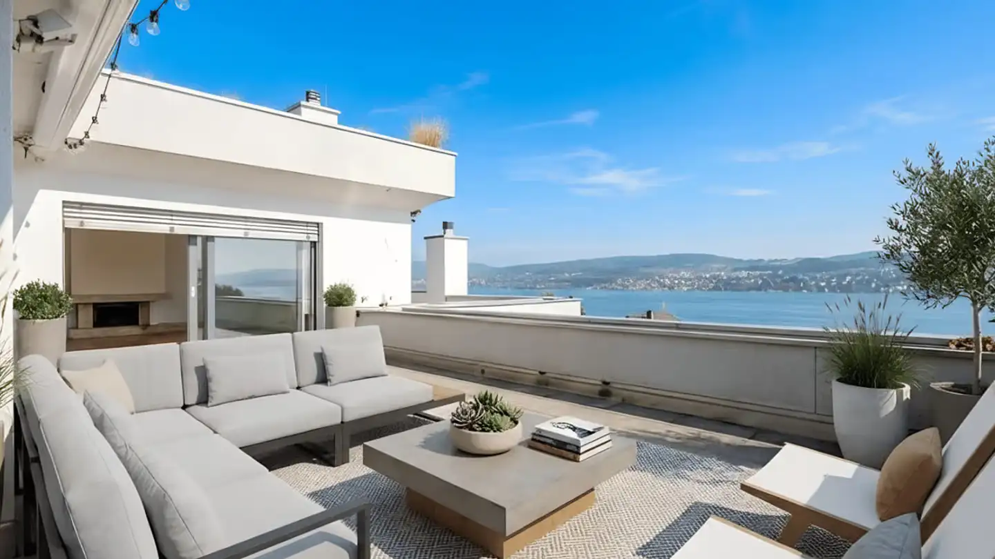 Terrassenwohnung mieten - Claridenstrasse 17, 8802 Kilchberg ZH - Foto 3