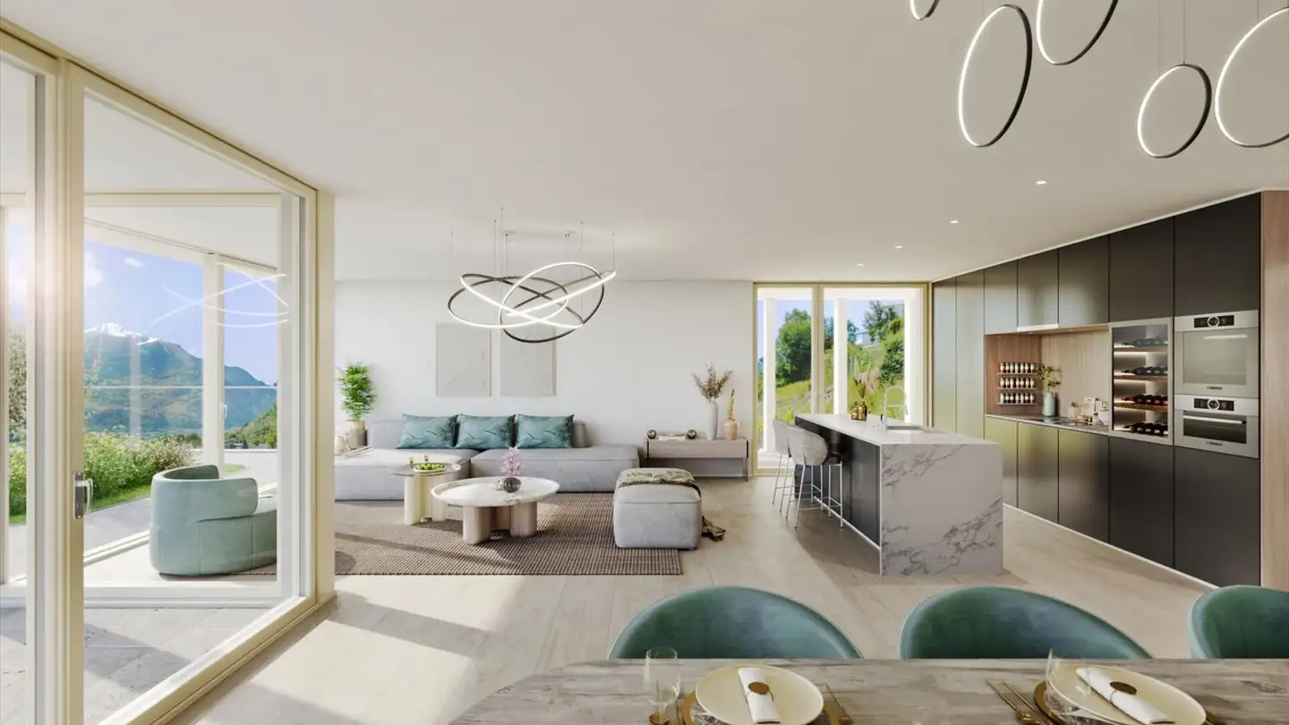 Appartement en terrasse à vendre - Route De Diolly 70, 1965 Savièse