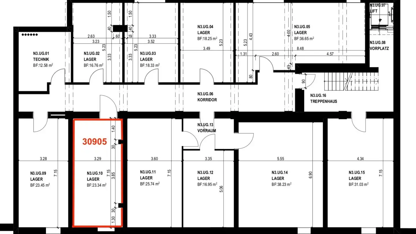 Spazio di archiviazione in affitto - Wiedenstrasse 52, 9470 Buchs SG - Foto 4