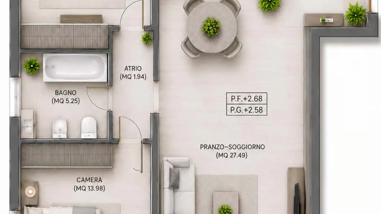 Apartment for rent - Via Prati Dei Vizi 21, 6616 Losone