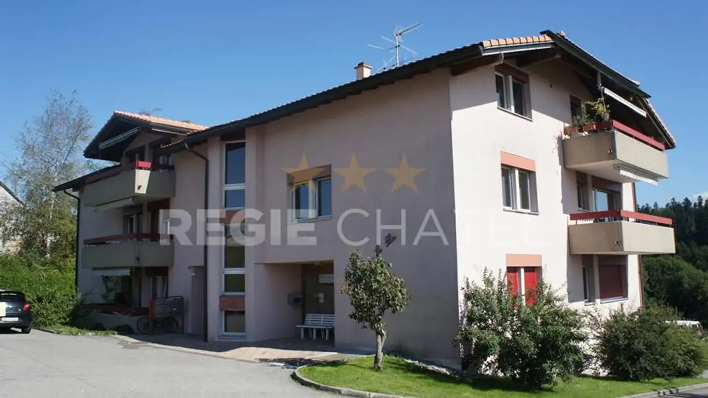 Mischgenutztes Gebäude mieten - Route De Romont 18, 1699 Porsel - Foto 3