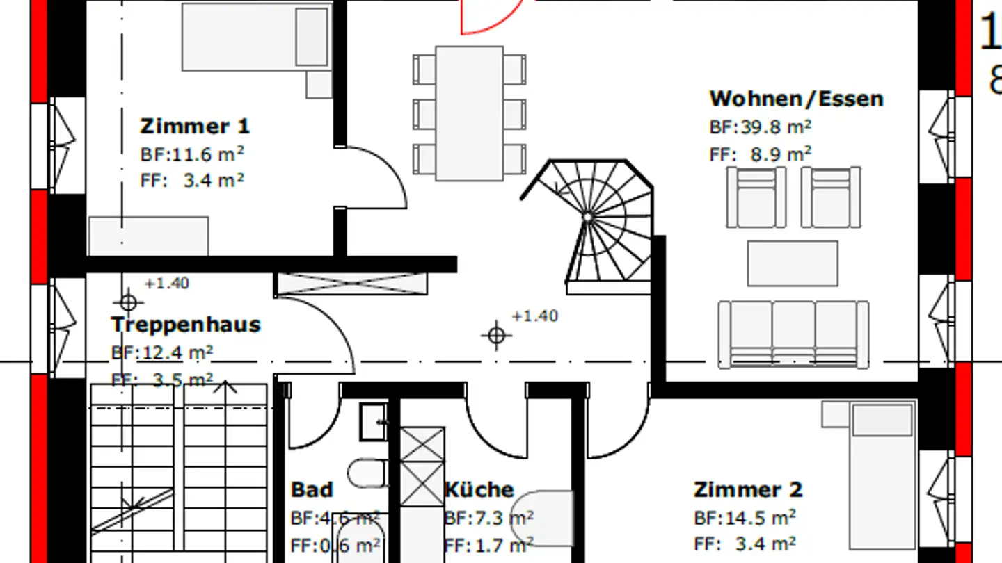 Duplex à louer - Alte Landstrasse 179, 8800 Thalwil - Photo 3
