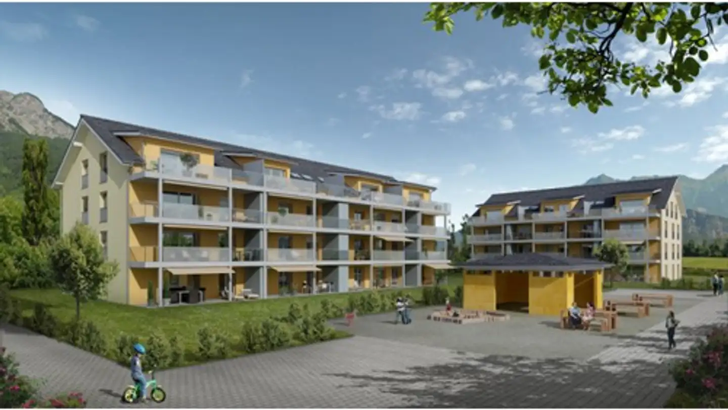 Place de parking couverte à louer - Rheinstrasse 39, 7320 Sargans