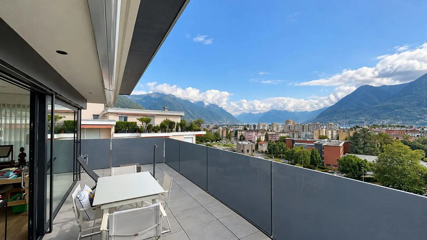Attique à louer - Via Bustelli, 6600 Locarno
