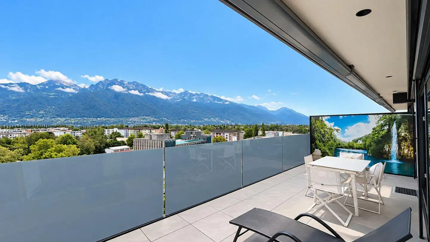 Attique à louer - Via Bustelli, 6600 Locarno - Photo 2