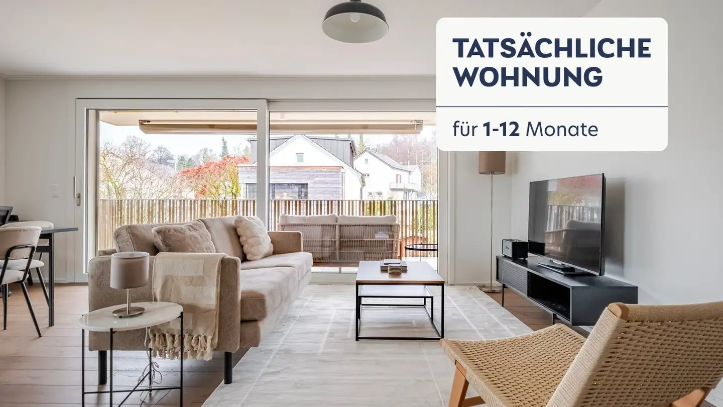 Möblierte Wohnung mieten - Immenweg 35, 8050 Zürich