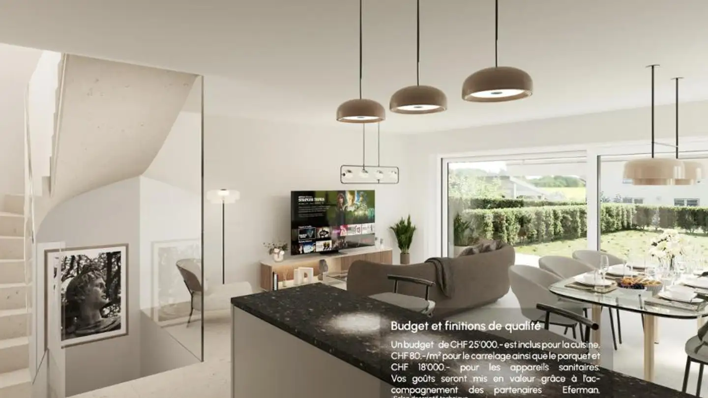 Reihenhaus kaufen - Route De La Bruyère 24, 1564 Domdidier - Foto 4
