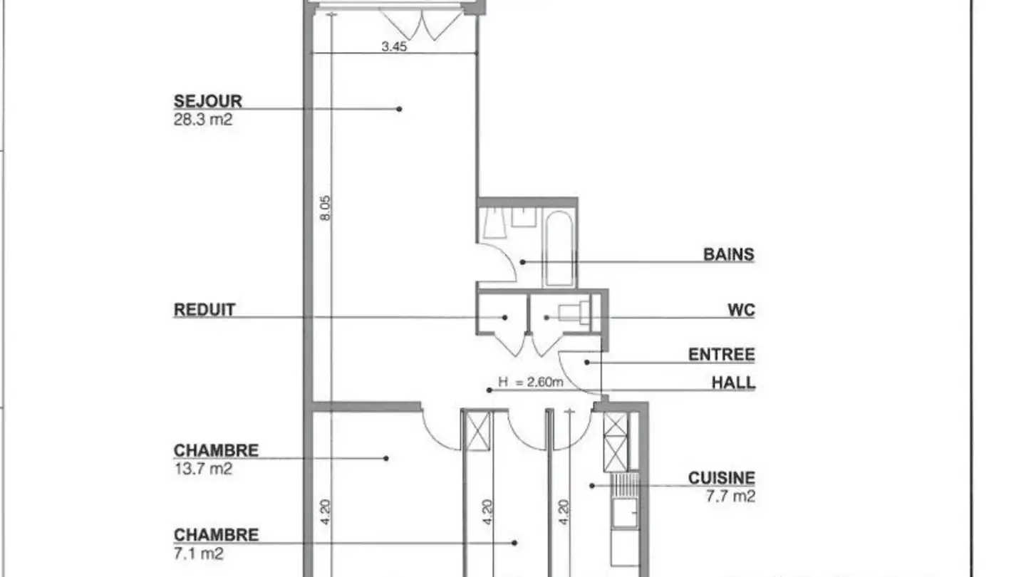 Appartamento in affitto - Rue Du Grand-Pré 55, 1202 Genève - Foto 2