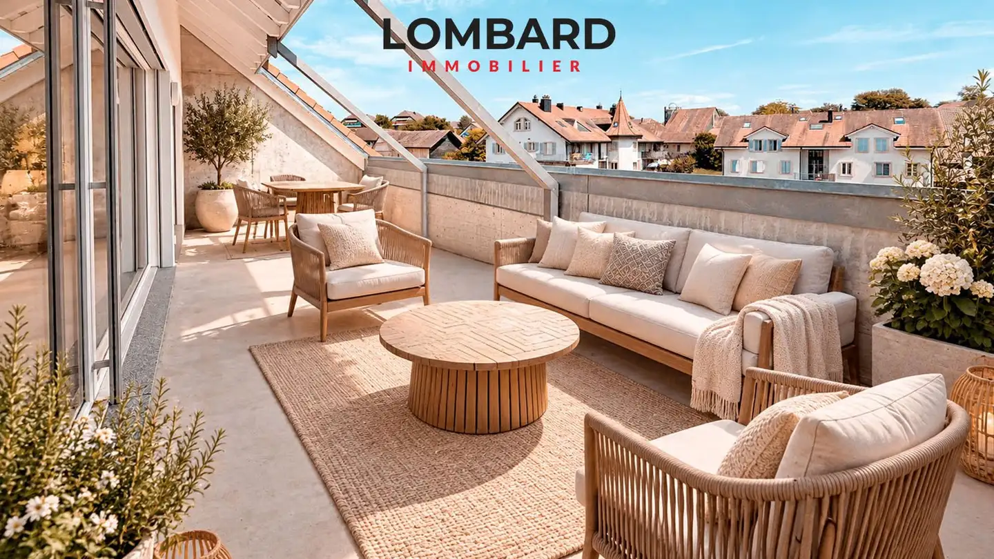 Penthouse kaufen - Route Du Grand-Chemin, 1562 Corcelles-près-Payerne