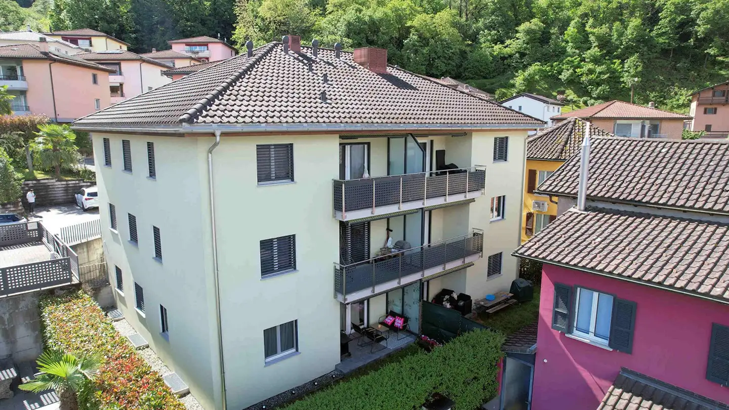 Appartement en terrasse à vendre - In Pasquee, 6528 Camorino