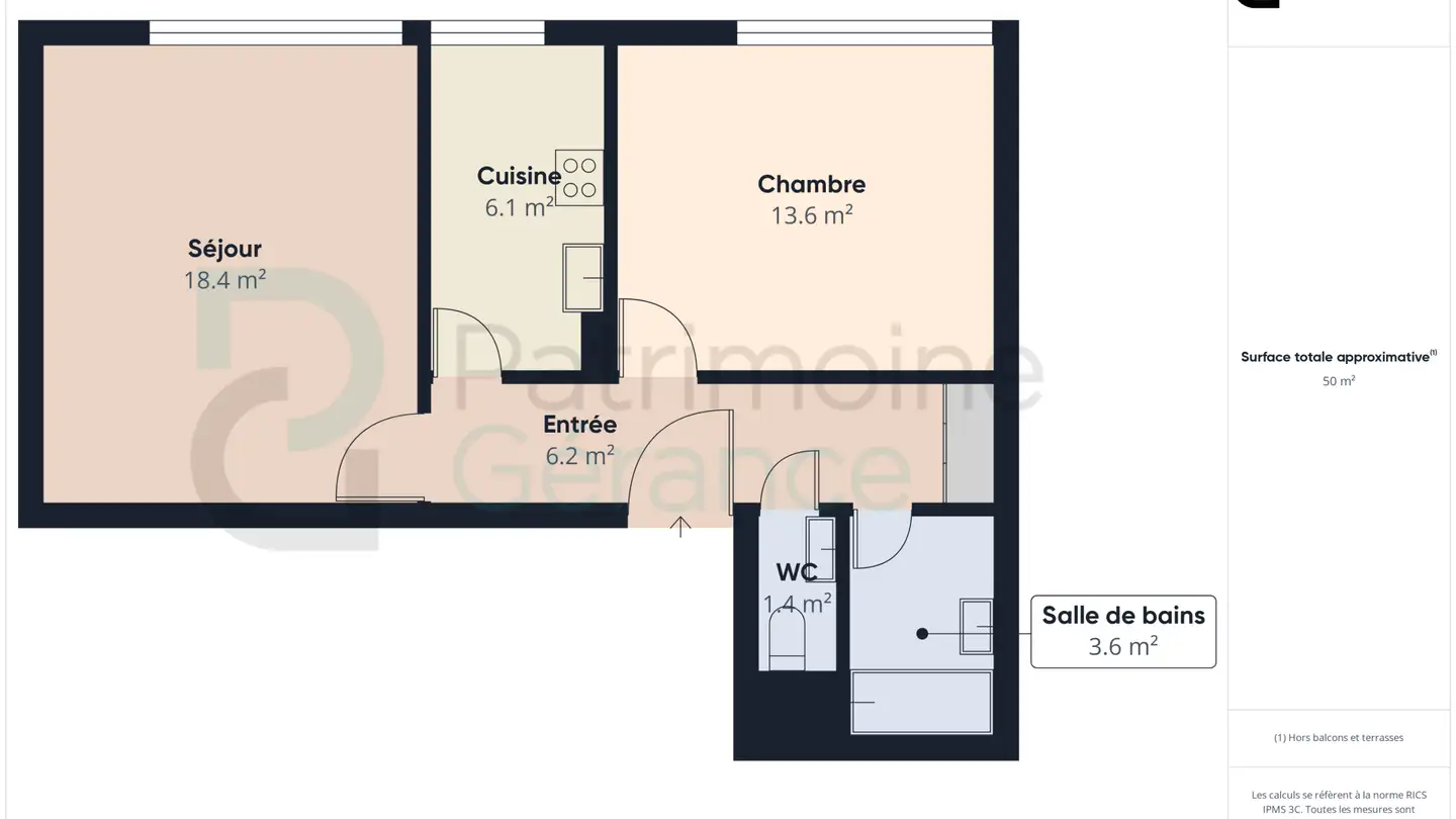 Apartment for rent - Rue De La Charrière 89, 2300 La Chaux-de-Fonds - Photo 4