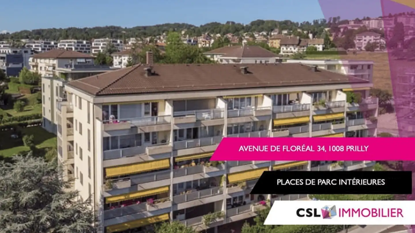 Underground parking space for rent - Avenue De Floréal 34, 1008 Prilly