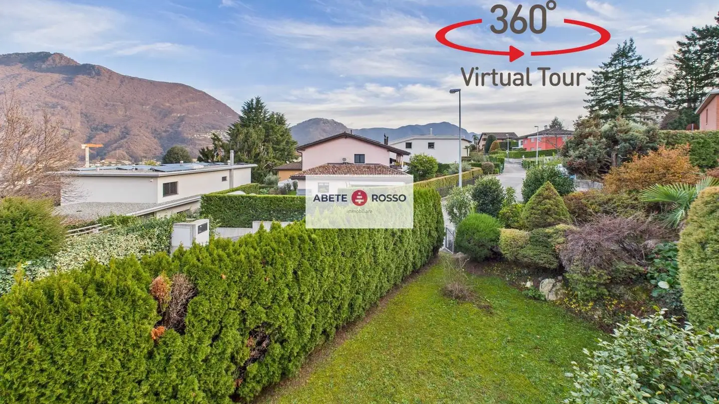 Möblierte Wohnung mieten - Via Alla Campagna 13, 6948 Porza