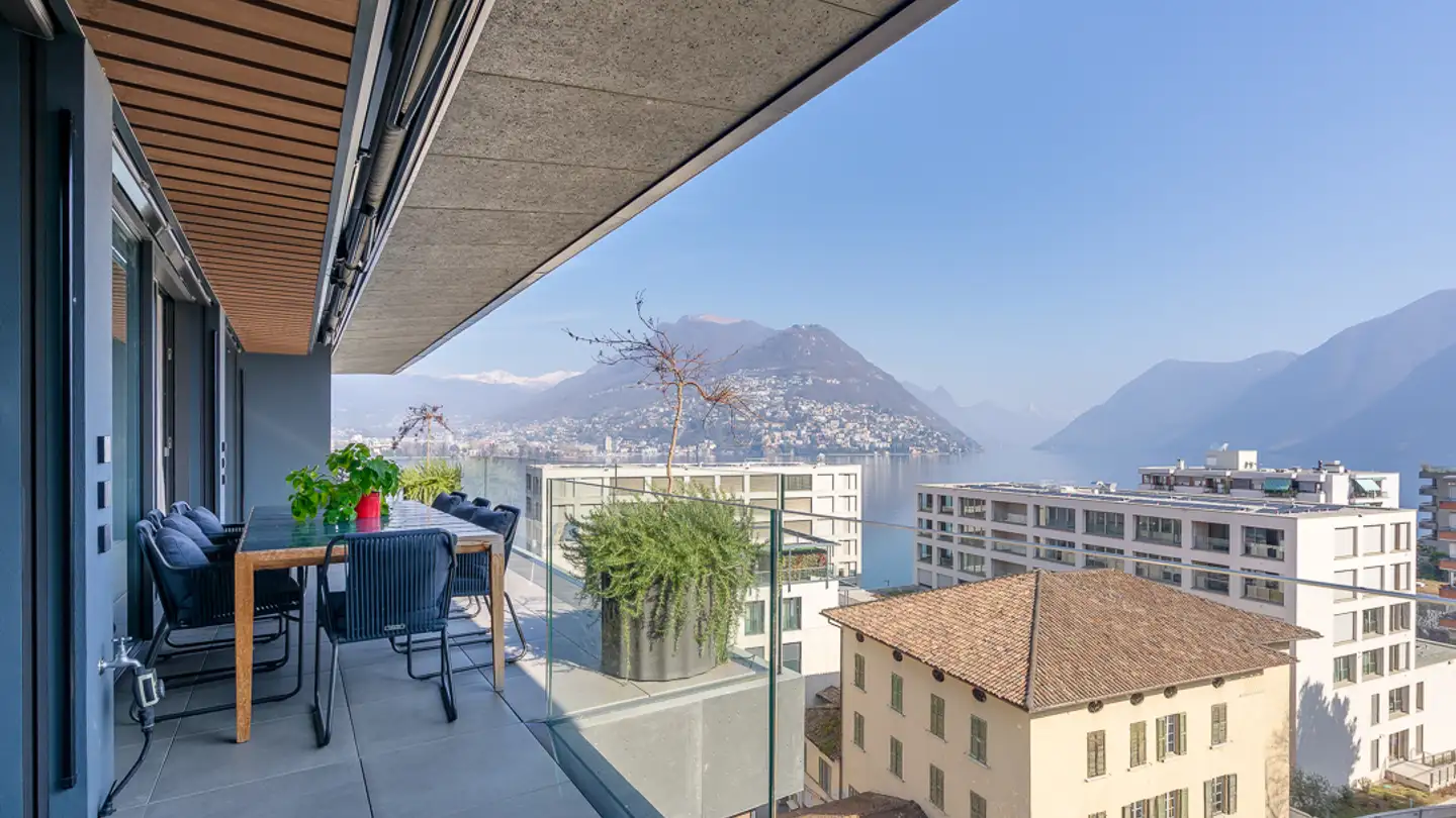 Penthouse kaufen - Via Ernesto Bosia 5, 6900 Paradiso