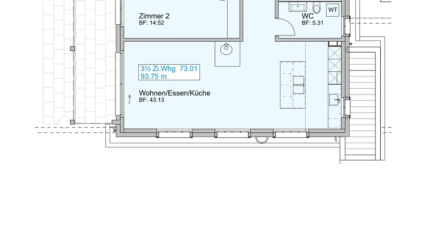 Apartment for rent - Dorfstrasse 73, 8105 Watt - Photo 4