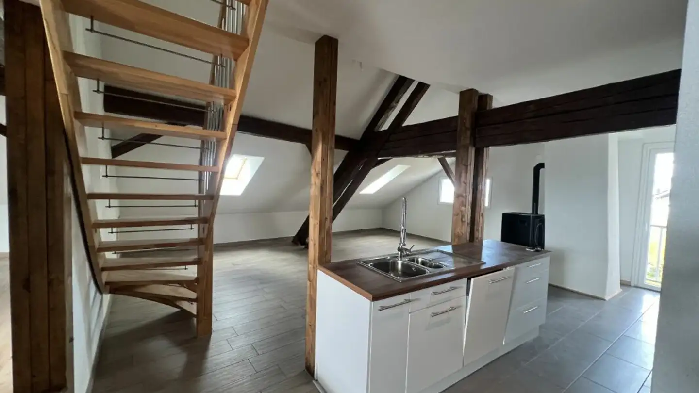 Penthouse for rent - Route Du Coutset 23, 1485 Nuvilly - Photo 4