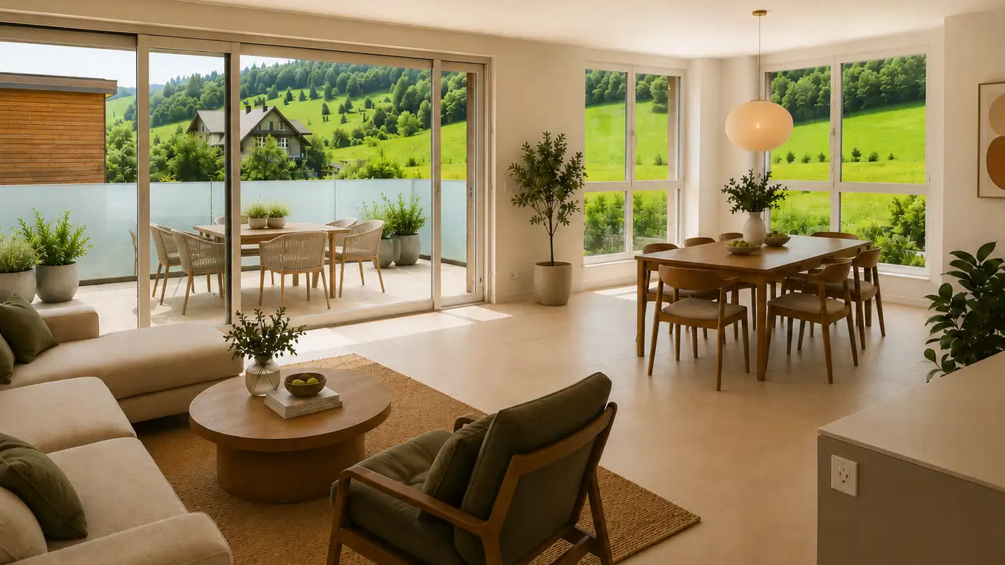 Wohnung mieten - Widderfeld 4, 6386 Wolfenschiessen - Foto 4