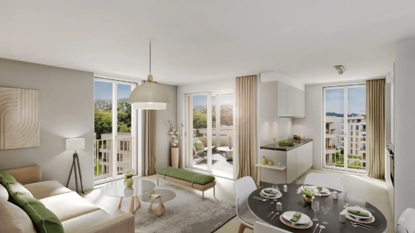 Apartment for rent - Rue Des Frères-Lumière 23, 1723 Marly