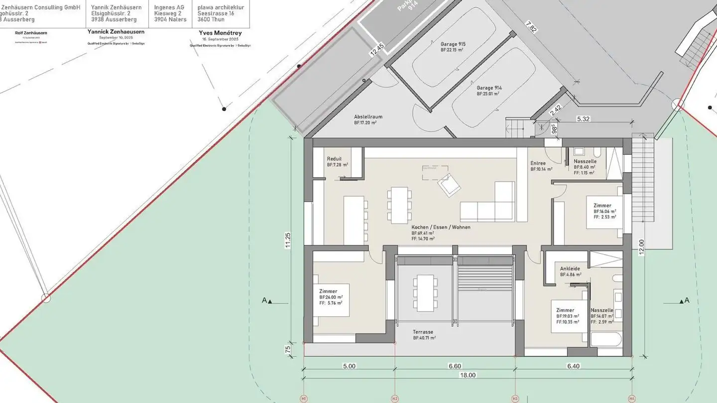 Terrain constructible à vendre - Elsigohüsstrasse, 3938 Ausserberg - Photo 4