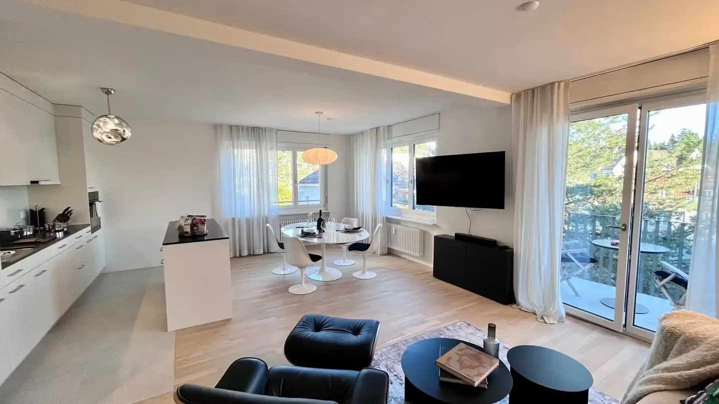 Appartement à louer - Münchhaldenstrasse 22, 8008 Zürich