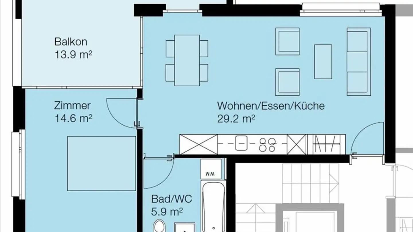 Apartment for rent - Feldmatt 9, 6030 Ebikon - Photo 3