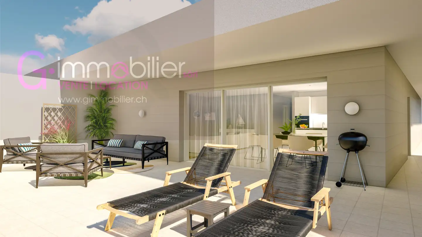 Penthouse for sale - Rue Du Closillon 16, 1870 Monthey