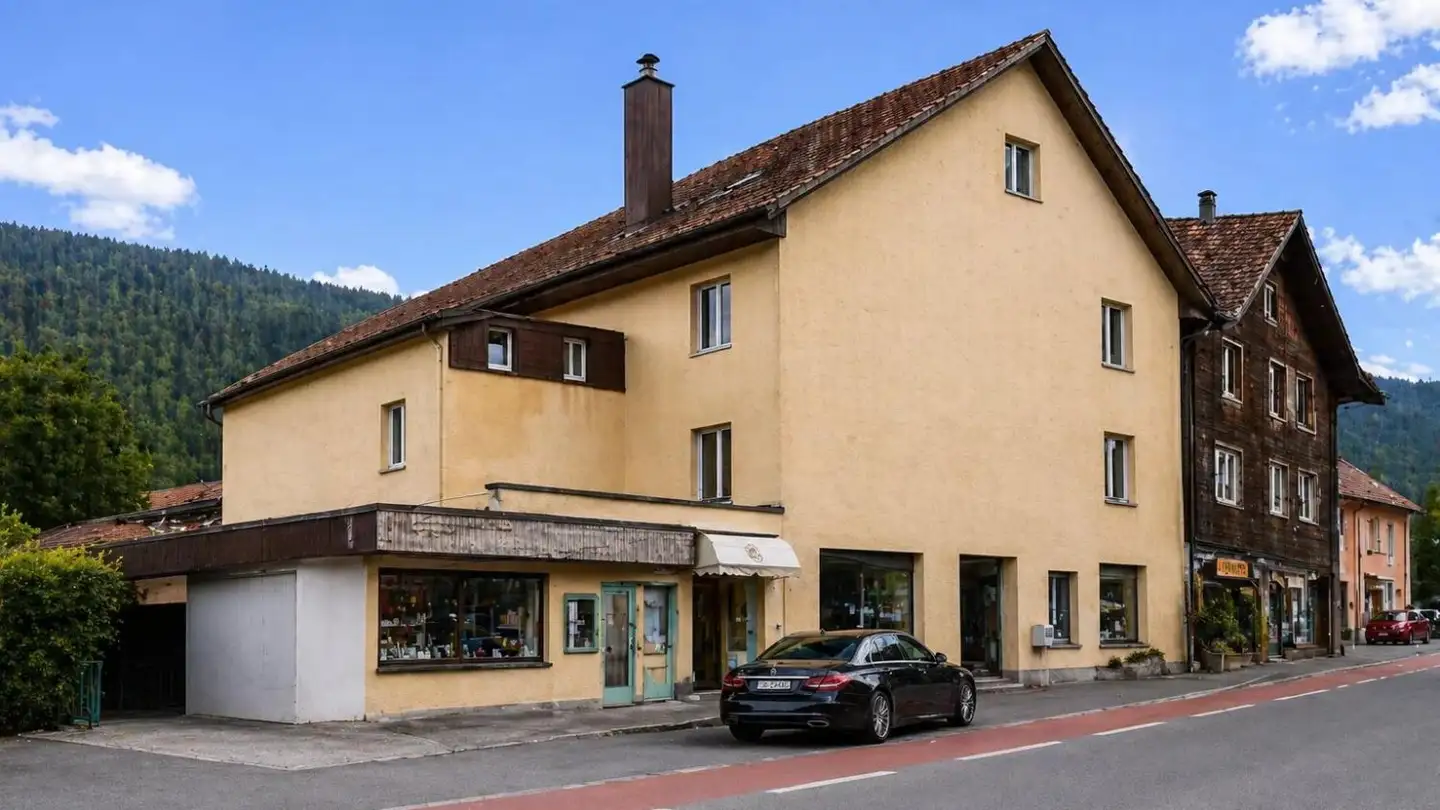 Immeuble mixte à vendre - Route Principale 13, 2612 Cormoret