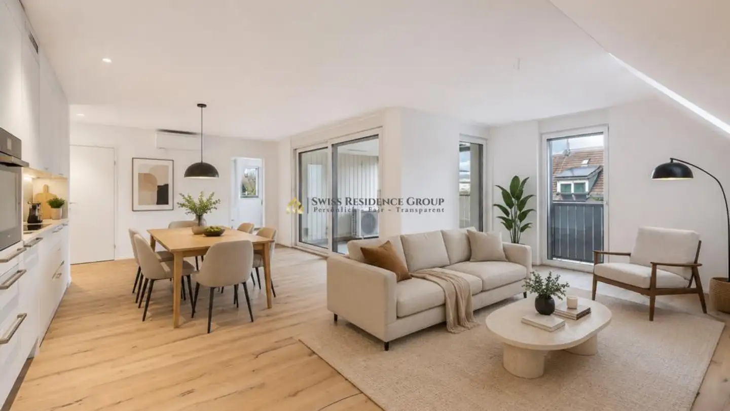 Dachgeschosswohnung mieten - 8904 Aesch ZH