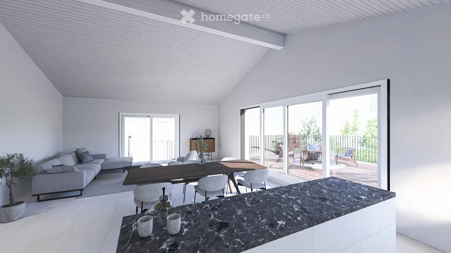 Appartamento in affitto - Route D'autafond 40, 1782 Belfaux - Photo 2