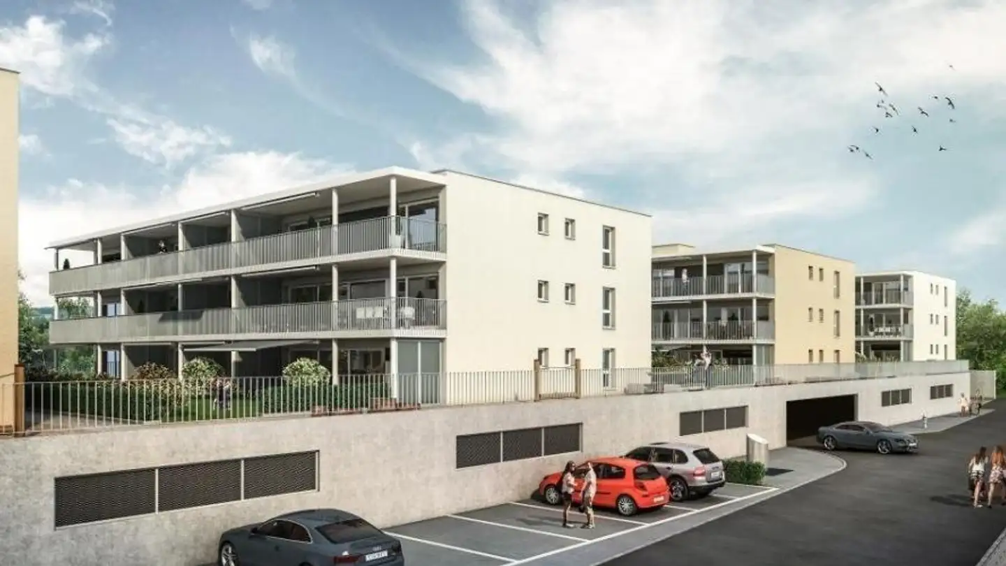 Outdoor parking space for rent - Wassermattweg 32, 3176 Neuenegg