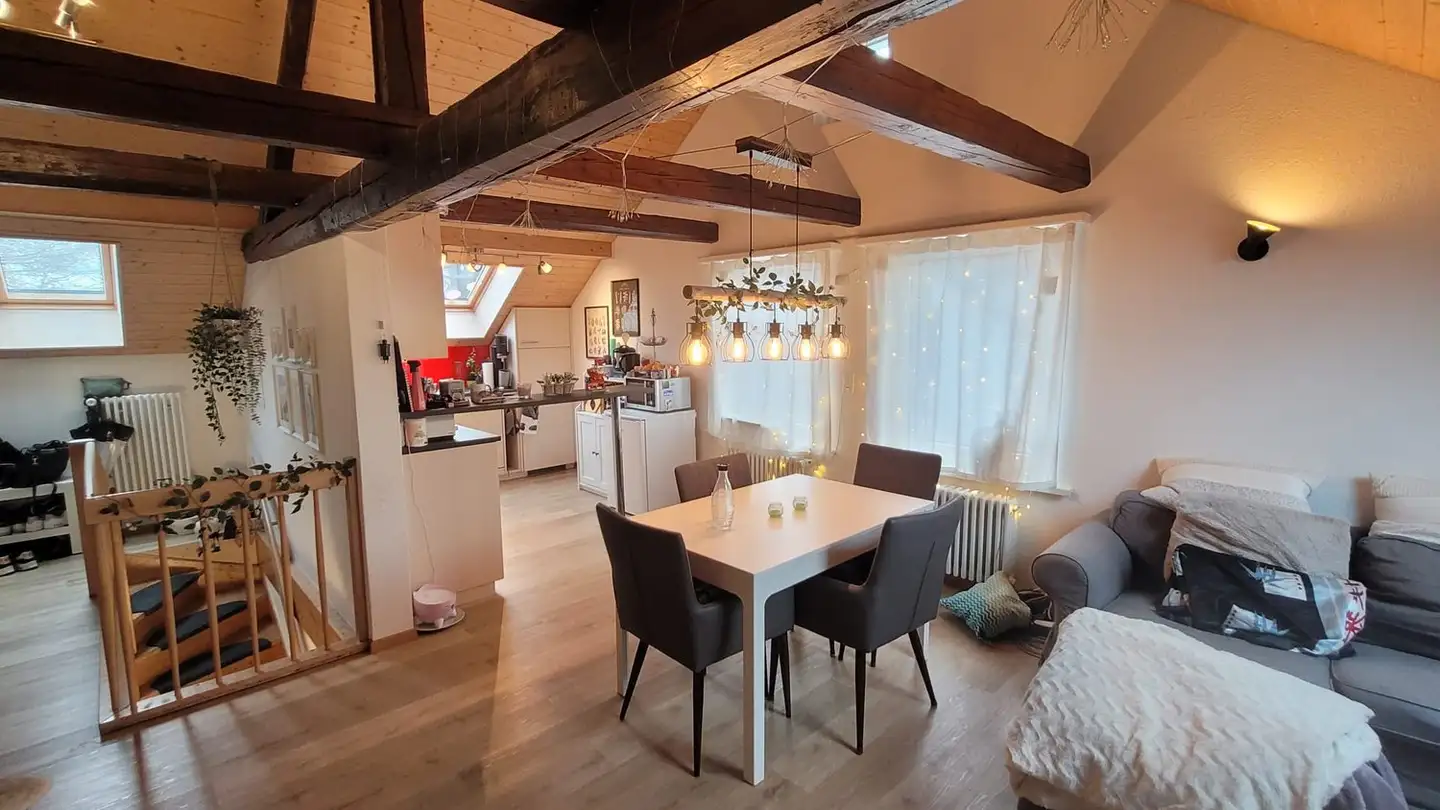 Attic flat for rent - Seengerstrasse 10, 5706 Boniswil