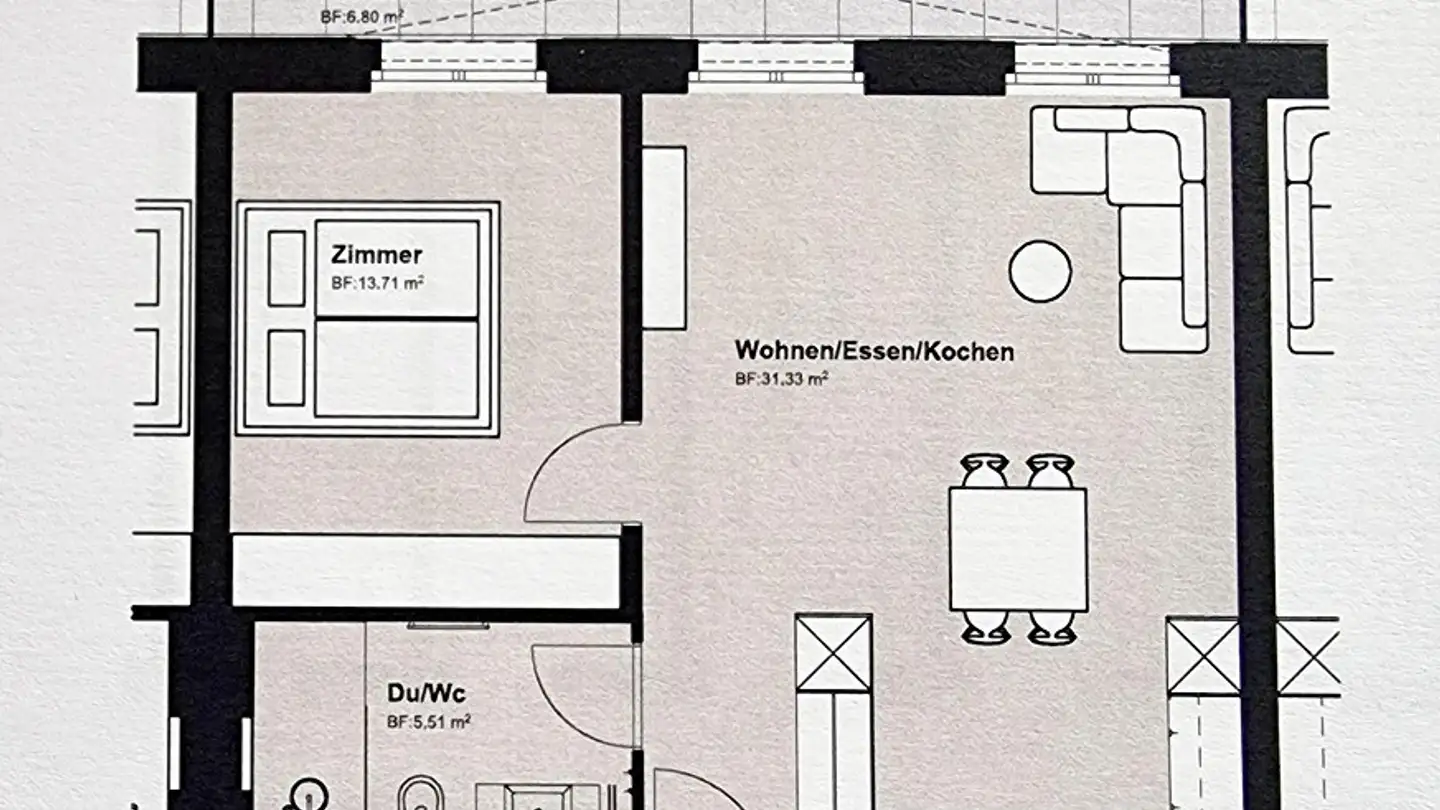 Wohnung mieten - Rheinfelsstrasse, 7000 Chur